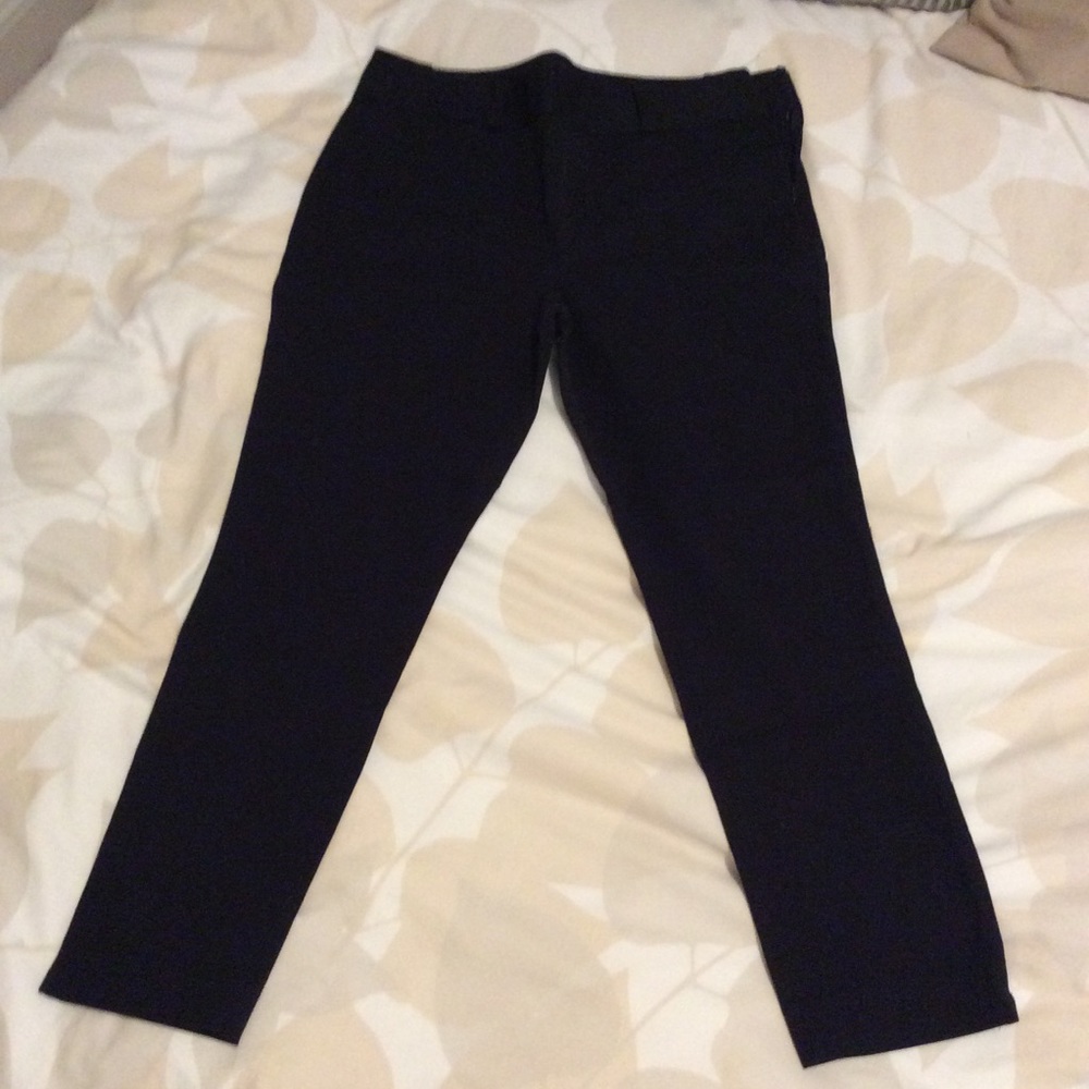 NWOT, LOFT Black Marisa Skinny Pants, Size 12